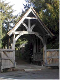 Entrance to the churchyard leading to St.Martin's church where Augustine first worshipped