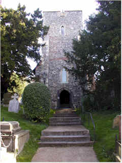 St.Martin's in Canterbury - the oldest continuously running church in England.